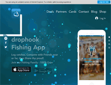 Tablet Screenshot of drophook.com